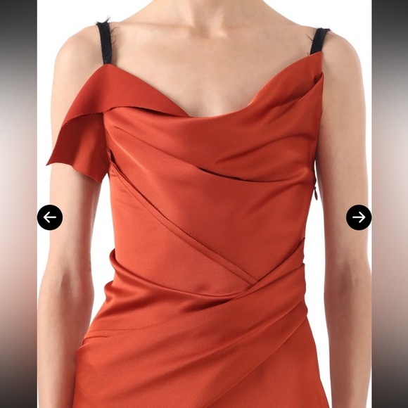 Jason Wu Collection Draped Cowl Neck Asymmetrical Dress Size 2 Luxury NWT - Picture 7 of 11